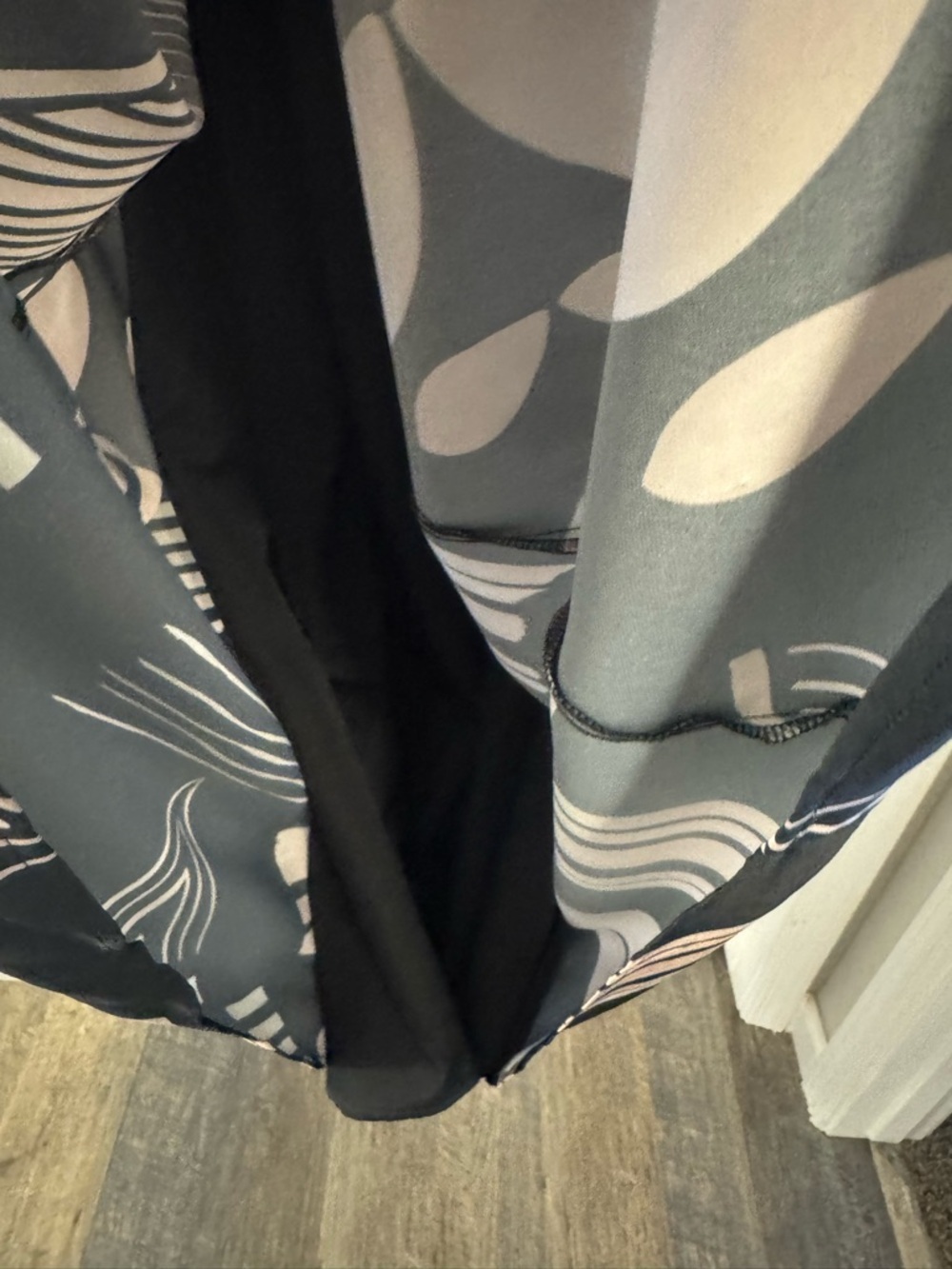 Express Black and Blush Halter Maxi Dress - Picture 13 of 16